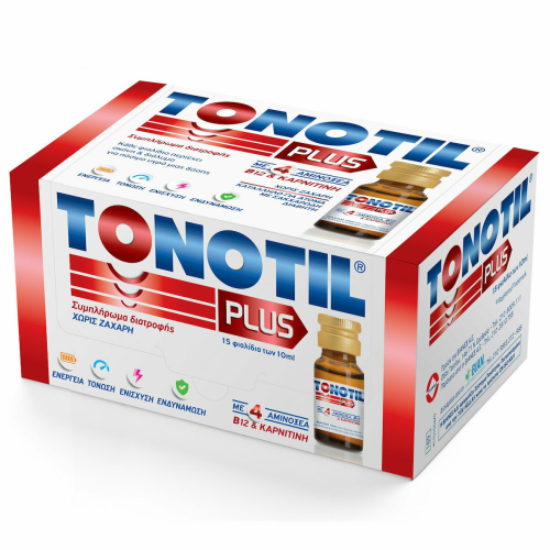 Tonotil Plus (15 x 10ml) - Stimulation & Energy