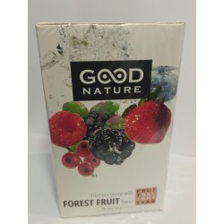 Tea blend with forest fruits flavour