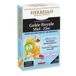 HERBE SAN Gelée Royale, Miel – Zinc