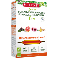 ORGANIC IMMUNITY (SUREAU - PAMPLEMOUSSE - ECHINACEE - GINGEMBRE)